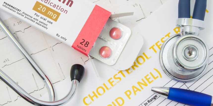 Open Packaging With Drugs Tablets On Which Is Written Statin Medication Lies Near Stethoscope Result Analysis On Cholestero.jpg